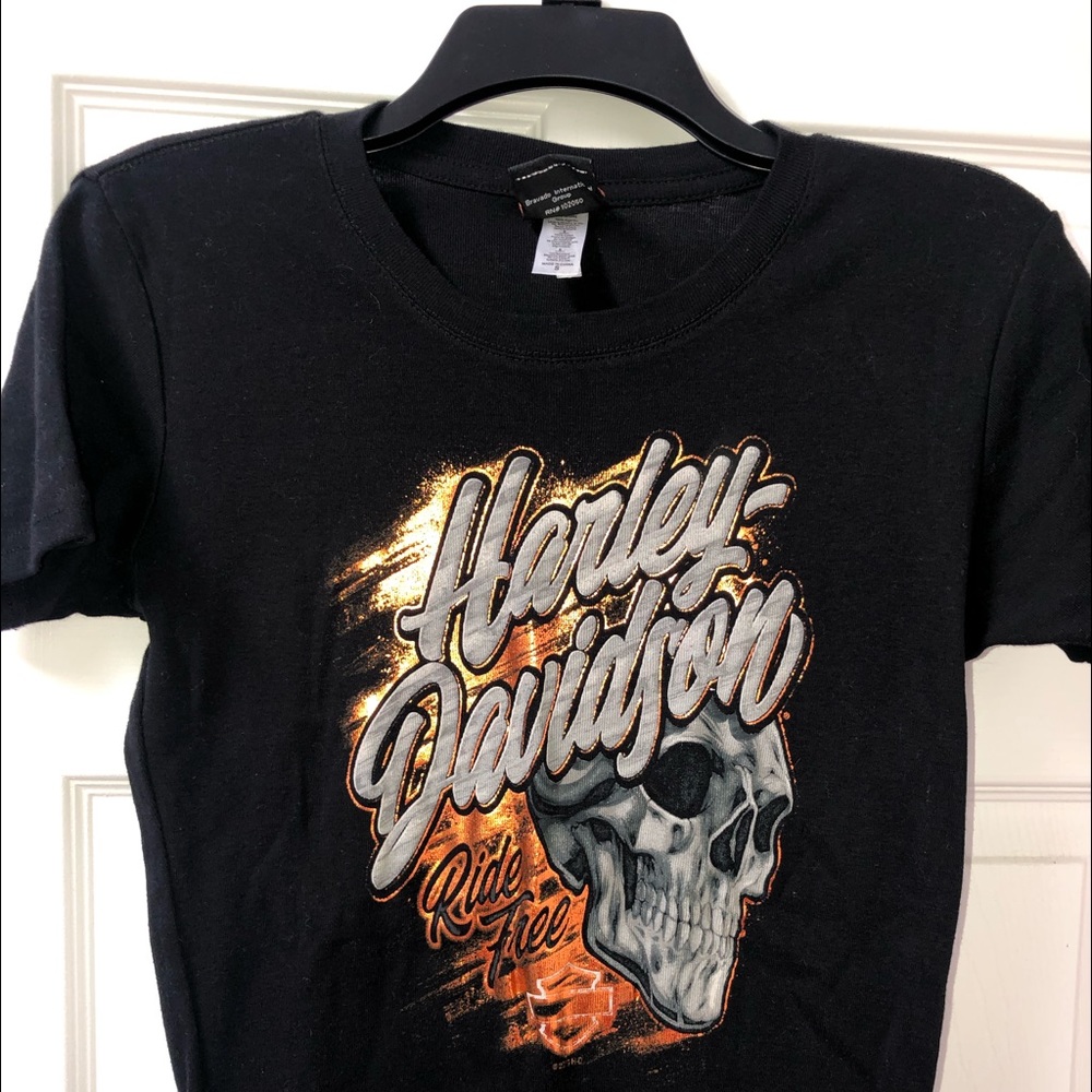 Cleveland Harley-Davidson Ladies SM top